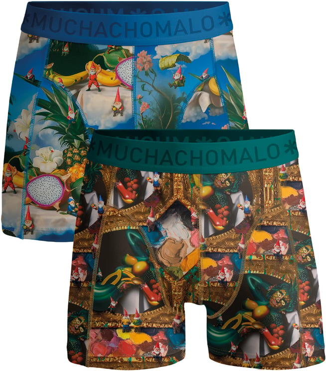 Muchachomalo Boxershorts 2-Pack Multicolor
