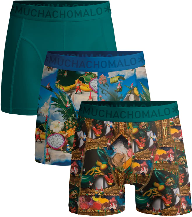 Muchachomalo Boxershorts 3-Pack Multicolor