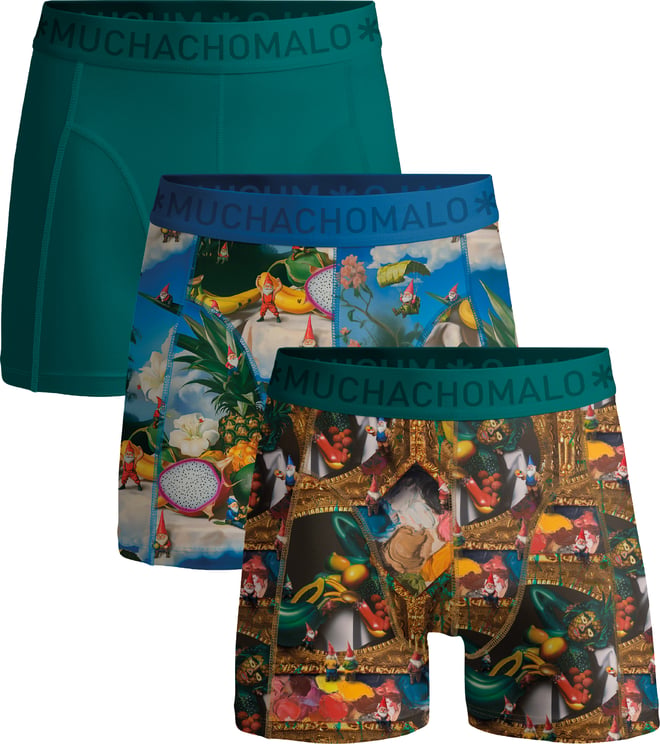 Muchachomalo Boxershorts 3-Pack Multicolor.
