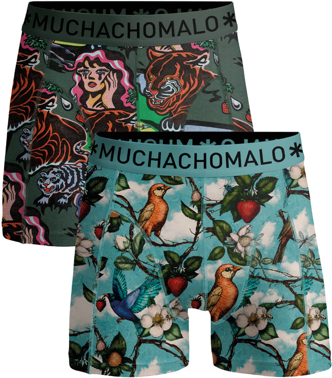 Muchachomalo Boxershorts 2-Pack Multicolor