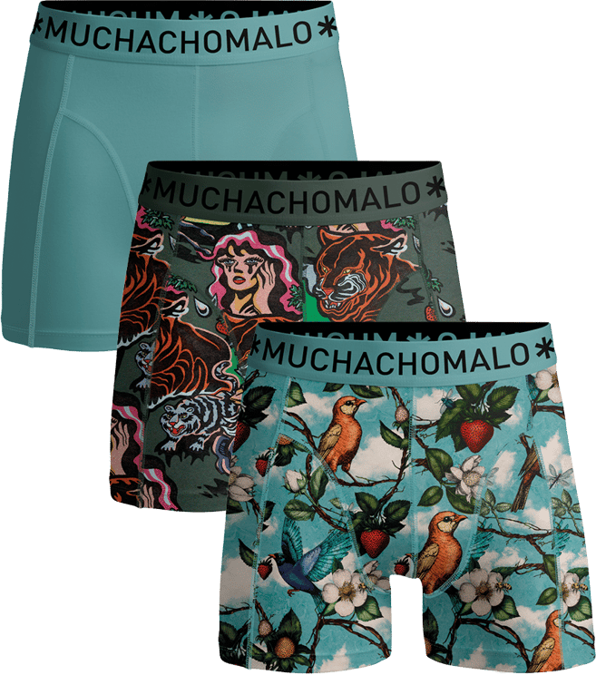 Muchachomalo Boxershorts 3-Pack Multicolor