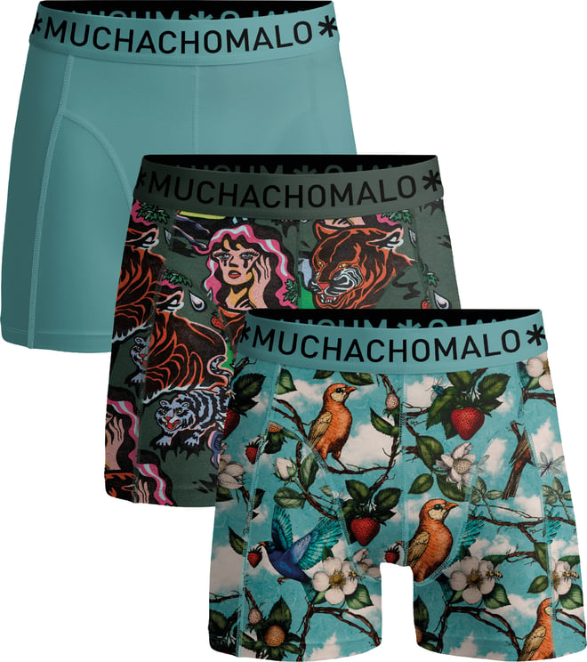 Muchachomalo Boxershorts 3-Pack Multicolor.