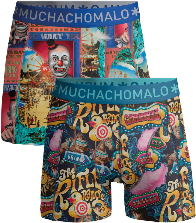 Muchachomalo Boxershorts 2-Pack Multicolor