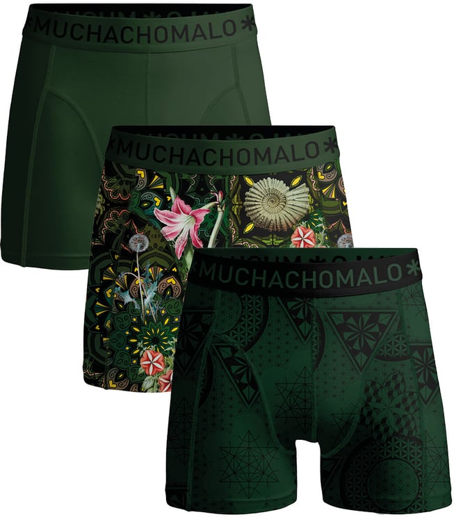 Muchachomalo Boxershorts 3-Pack Multicolor