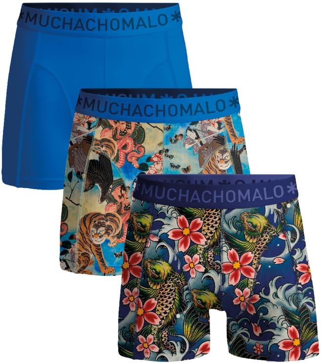 Muchachomalo Boxershorts 3-Pack Multicolor