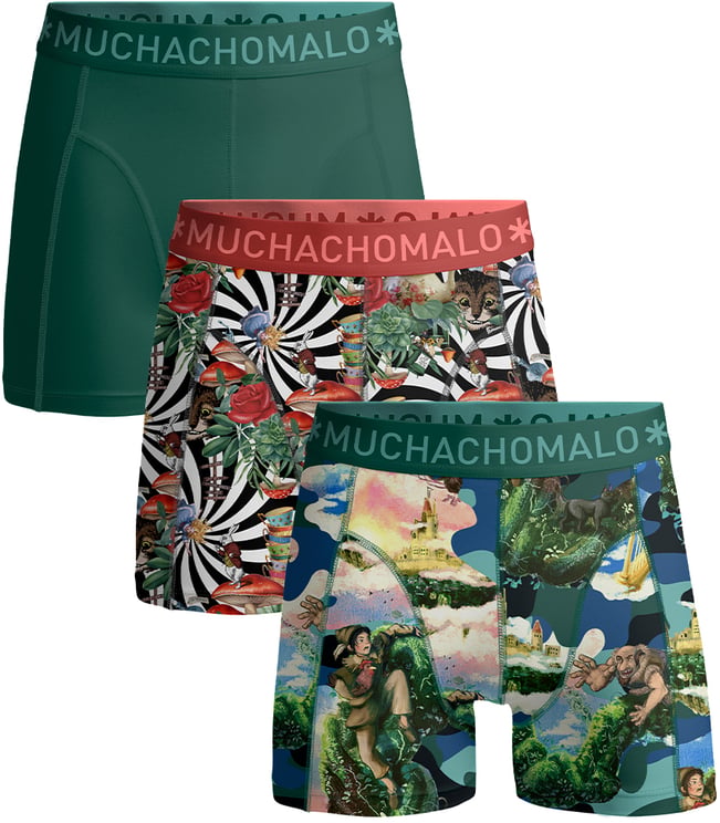 Muchachomalo Boxershorts 3-Pack Multicolor.