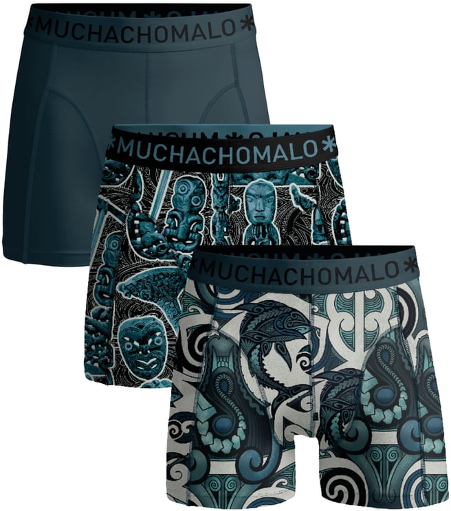 Muchachomalo Boxershorts 3-Pack Multicolor.