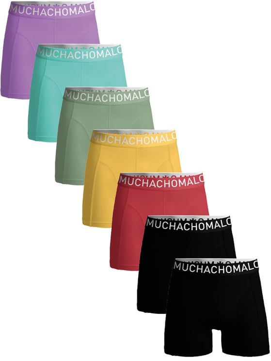 Muchachomalo Boxershorts 7-Pack Multicolor