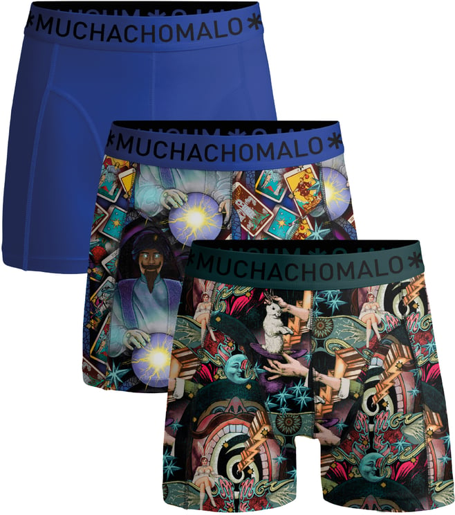 Muchachomalo Boxershorts 3-Pack Multicolor