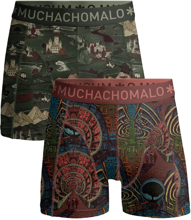 Muchachomalo Boxershorts 2-Pack Multicolor