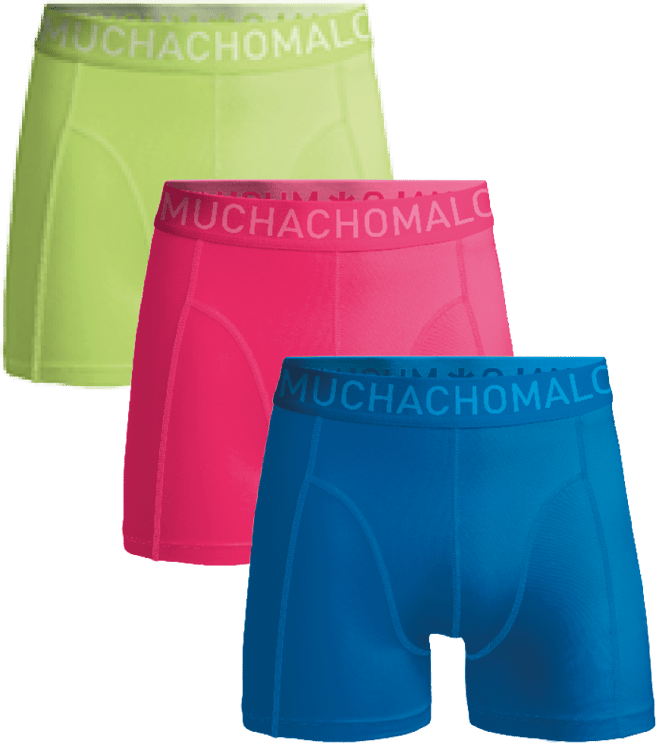 Muchachomalo Boxershorts 3-Pack Multicolor