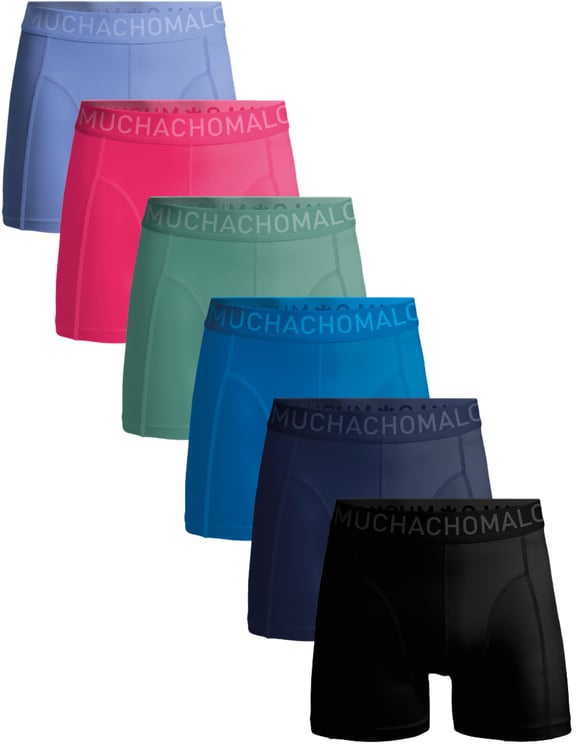 Muchachomalo Boxershorts 6-Pack Multicolor