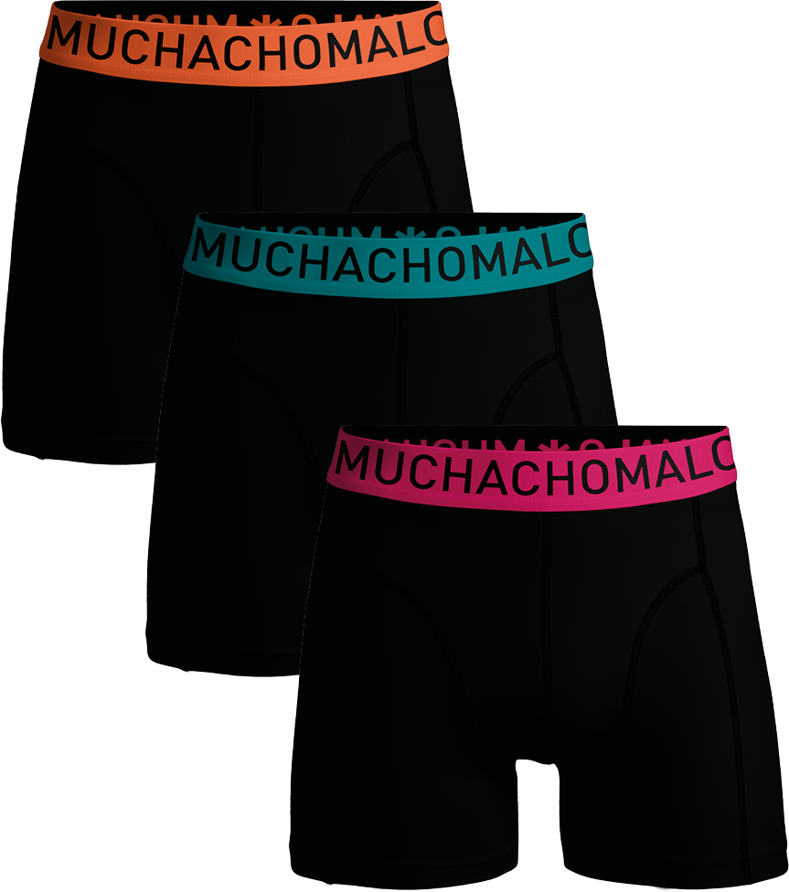 Muchachomalo Boxershorts 3-Pack Multicolor