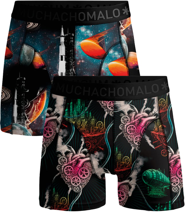 Muchachomalo Boxershorts 2-Pack Multicolor