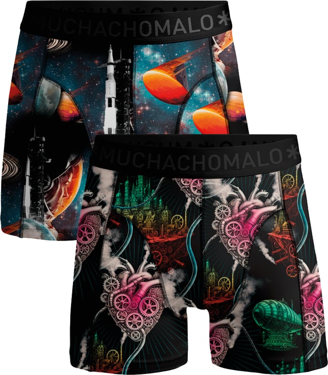 Muchachomalo Boxershorts 2-Pack Multicolor