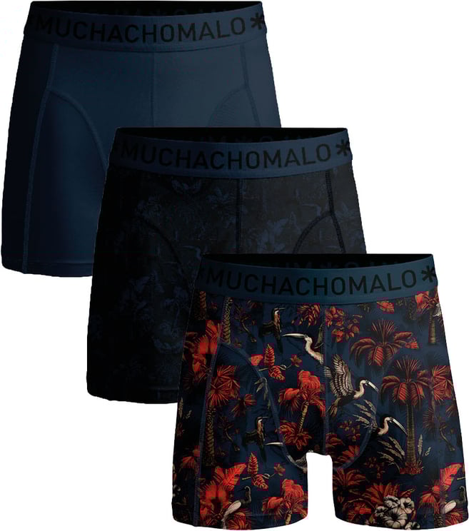 Muchachomalo Boxershorts 3-Pack Multicolor