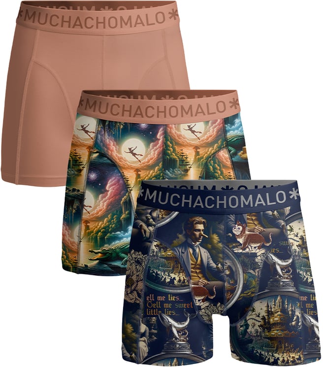Muchachomalo Boxershorts 3-Pack Multicolor.