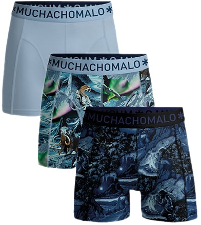 Muchachomalo MUCHACHOMALO 3-Pack Boxer Short Prehistory