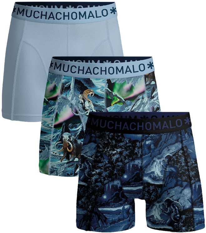 Muchachomalo Boxershorts 3-Pack Multicolor