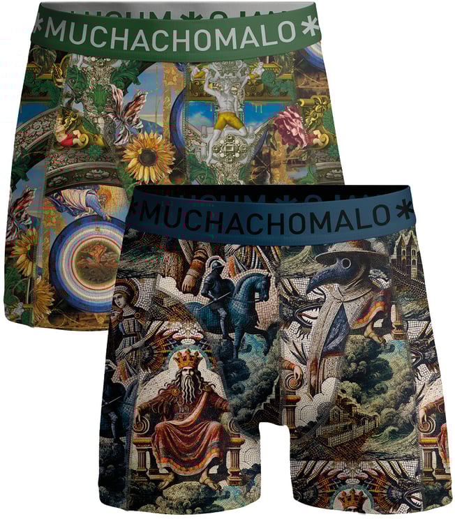 Muchachomalo Boxershorts 2-Pack Multicolor