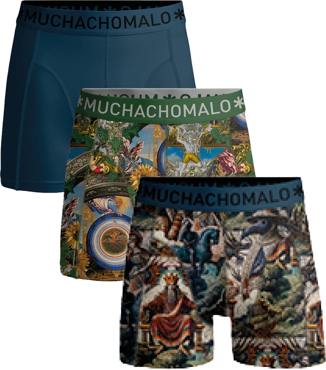 Muchachomalo Boxershorts 3-Pack Multicolor