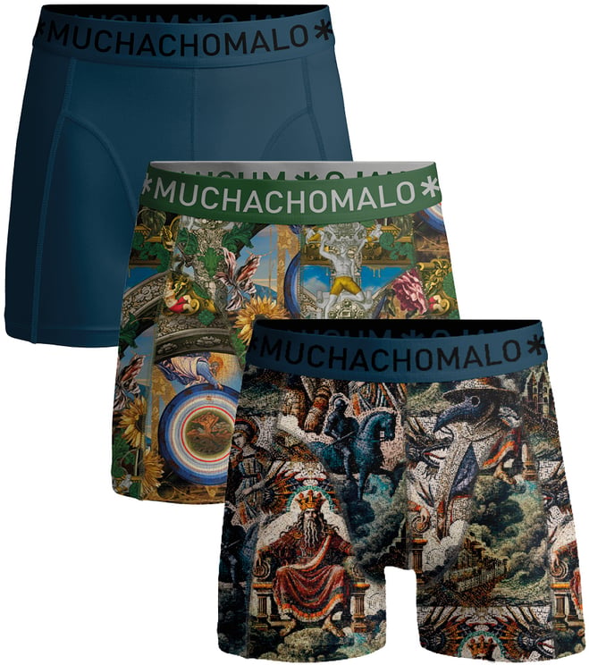 Muchachomalo Boxershorts 3-Pack Multicolor