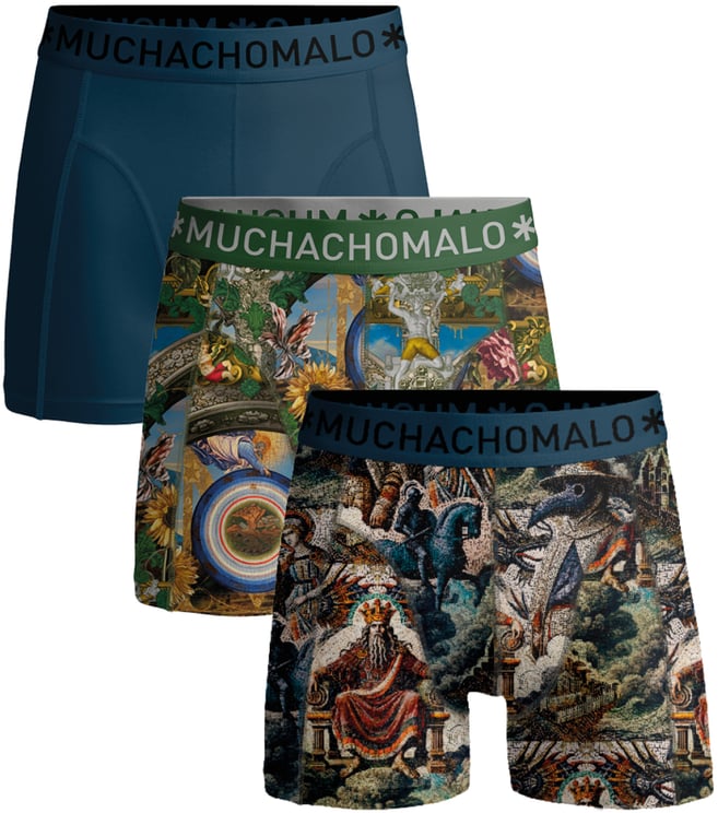 Muchachomalo Boxershorts 3-Pack Multicolor.