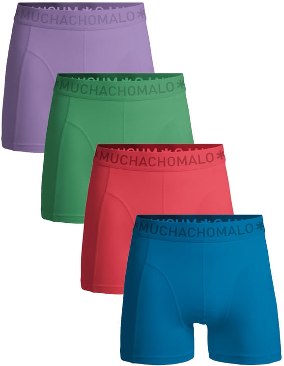 Muchachomalo Boxershorts 4-Pack Multicolor