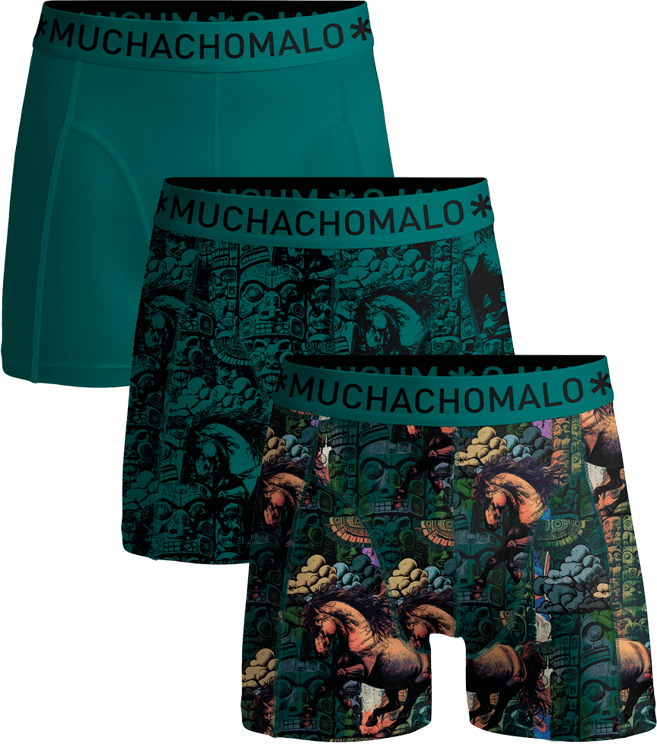 Muchachomalo Boxershorts 3-Pack Multicolor