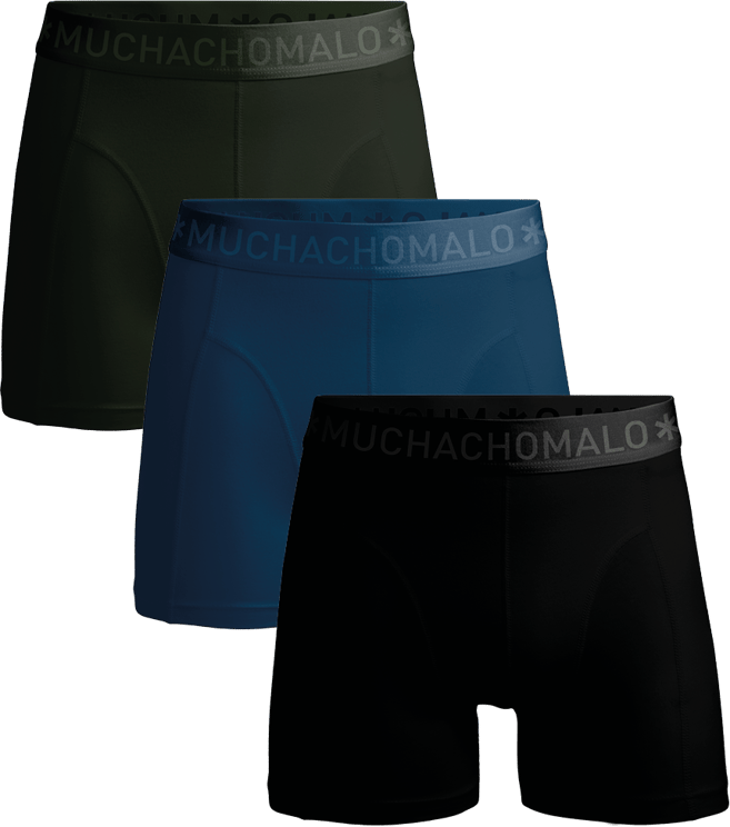 Muchachomalo Boxershorts 3-Pack Multicolor