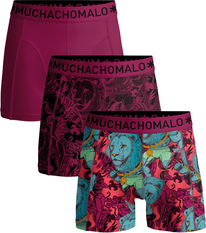 Muchachomalo Boxershorts 3-Pack Multicolor