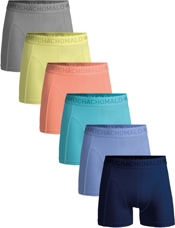 Muchachomalo Boxershorts 6-Pack Multicolor