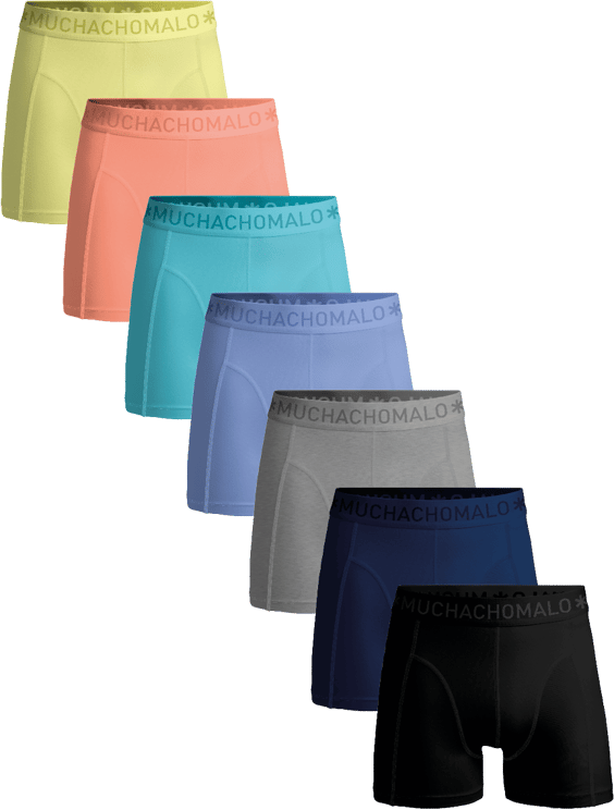 Muchachomalo Boxershorts 7-Pack Multicolor