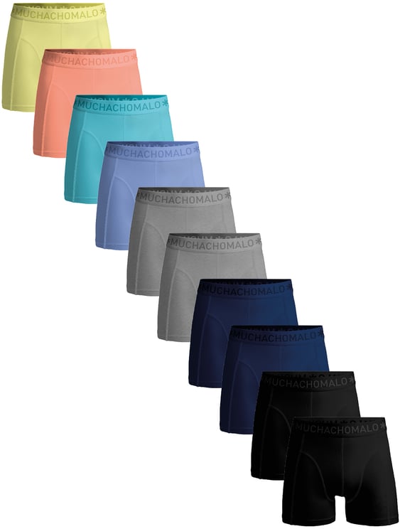 Muchachomalo Boxershorts 10-Pack Multicolor.