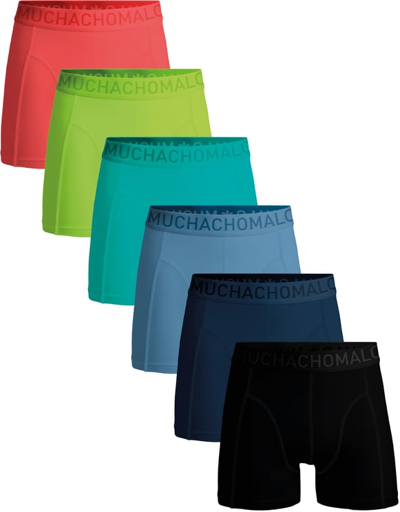 Muchachomalo Boxershorts 6-Pack Multicolor