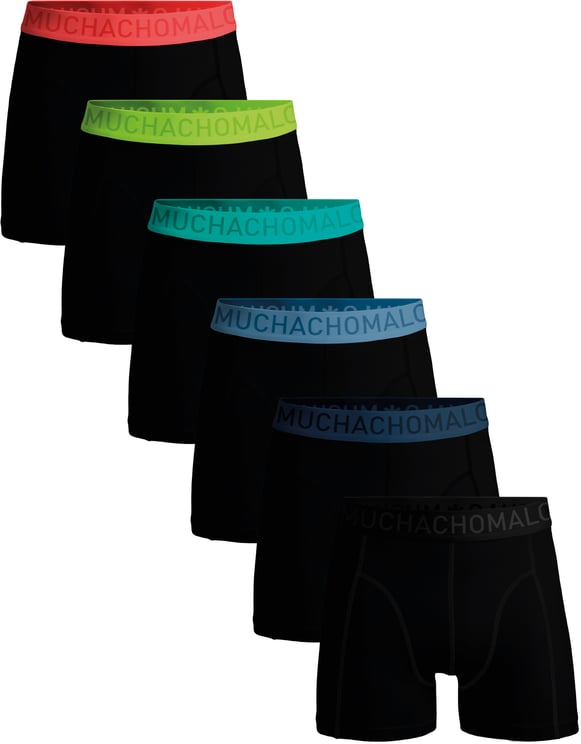 Muchachomalo Boxershorts 6-Pack Multicolor.