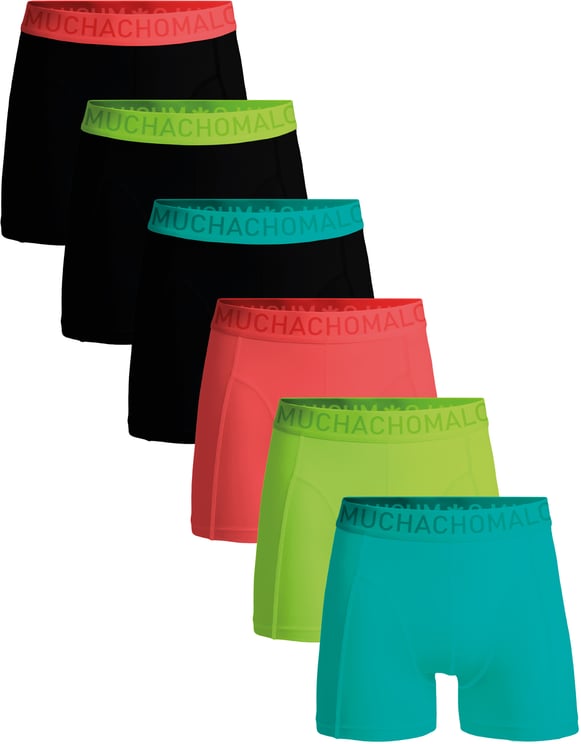 Muchachomalo Boxershorts 6-Pack Multicolor