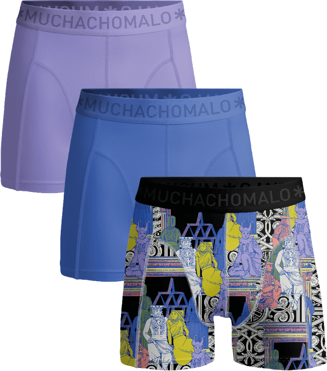 Muchachomalo Boxershorts 3-Pack Multicolor