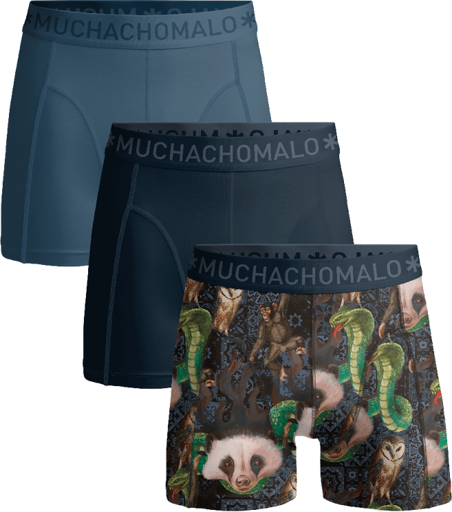Muchachomalo Boxershorts 3-Pack Multicolor