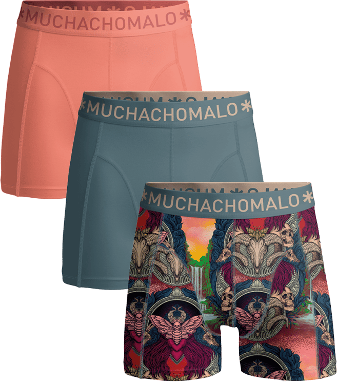 Muchachomalo Boxershorts 3-Pack Multicolor