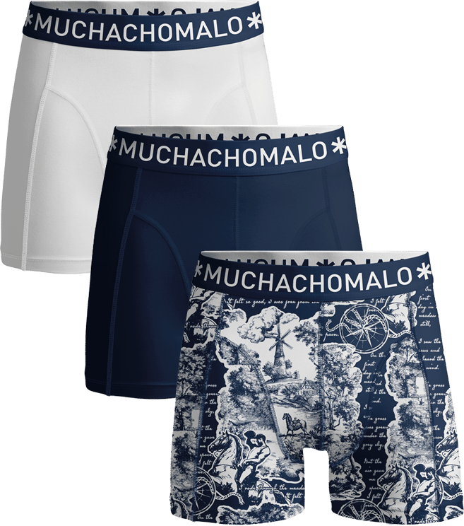 Muchachomalo Boxershorts 3-Pack Multicolor