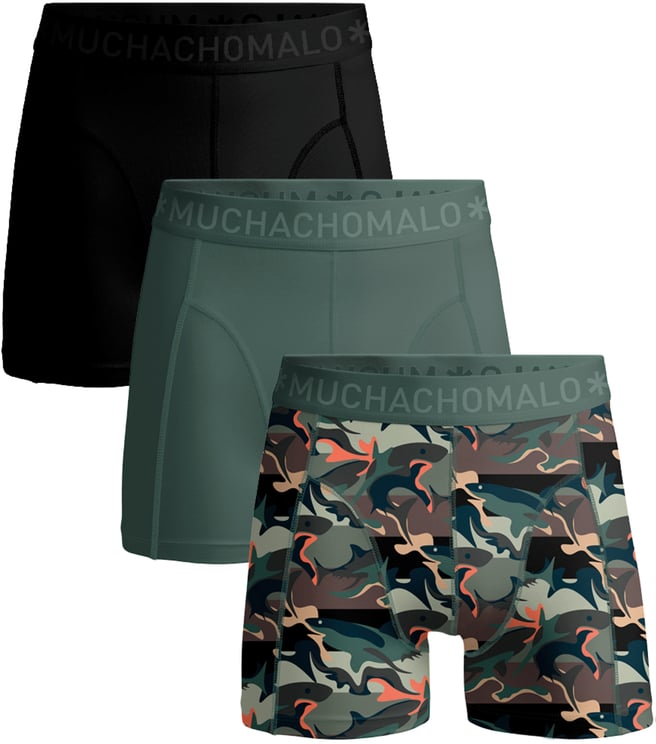 Muchachomalo Boxershorts 3-Pack Multicolor