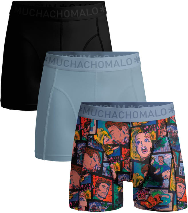 Muchachomalo Boxershorts 3-Pack Multicolor.