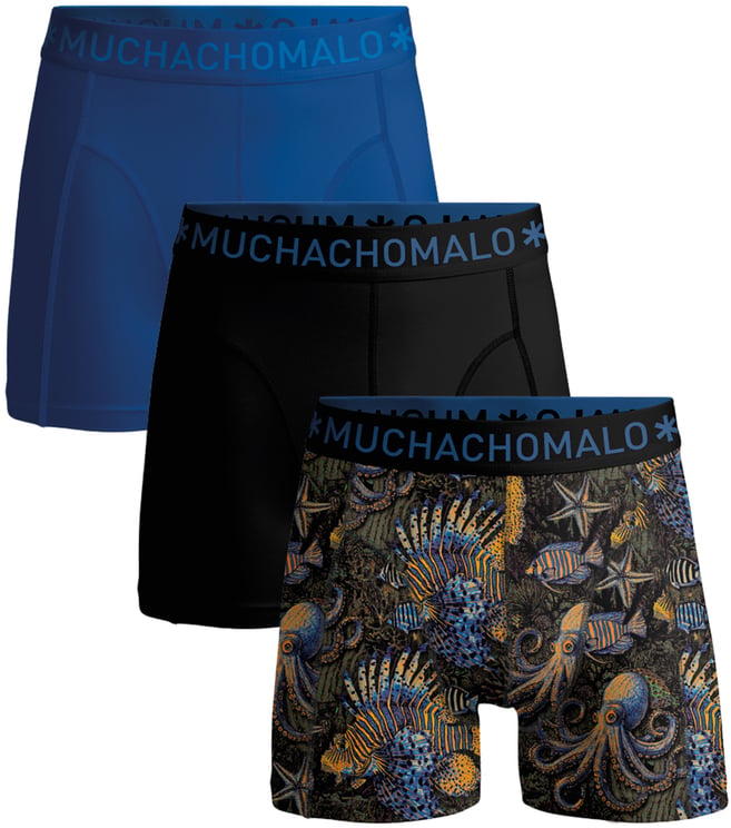 Muchachomalo Boxershorts 3-Pack Multicolor