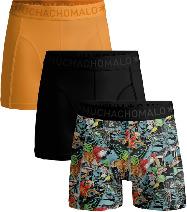 Muchachomalo Boxershorts 3-Pack Multicolor