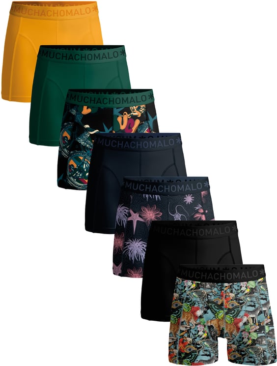 Muchachomalo Boxershorts 7-Pack Multicolor