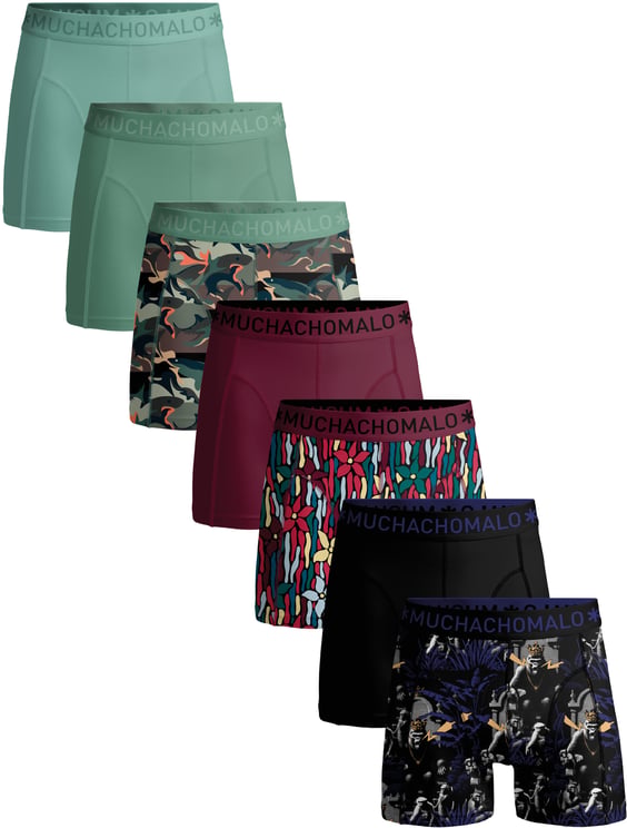 Muchachomalo Boxershorts 7-Pack Multicolor