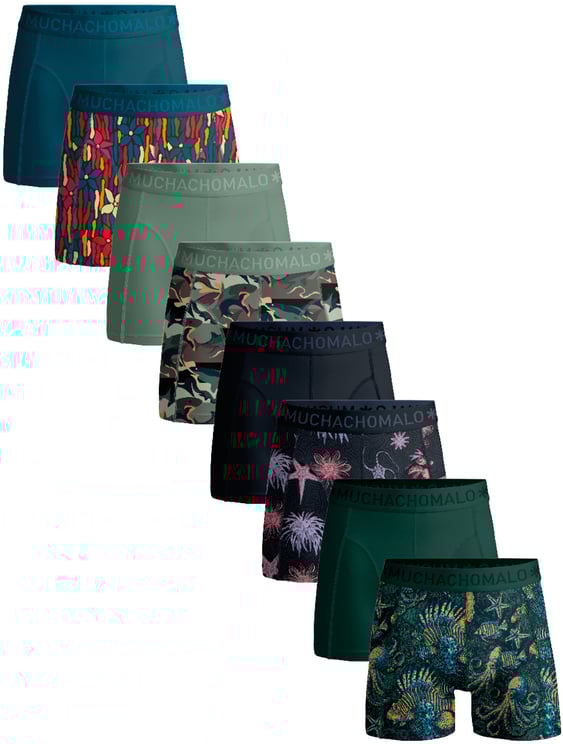 Muchachomalo Boxershorts 8-Pack Multicolor