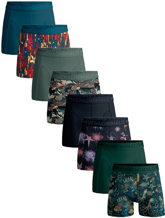 Muchachomalo Boxershorts 8-Pack Multicolor