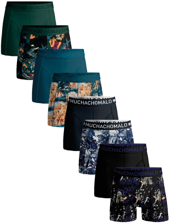Muchachomalo Boxershorts 8-Pack Multicolor
